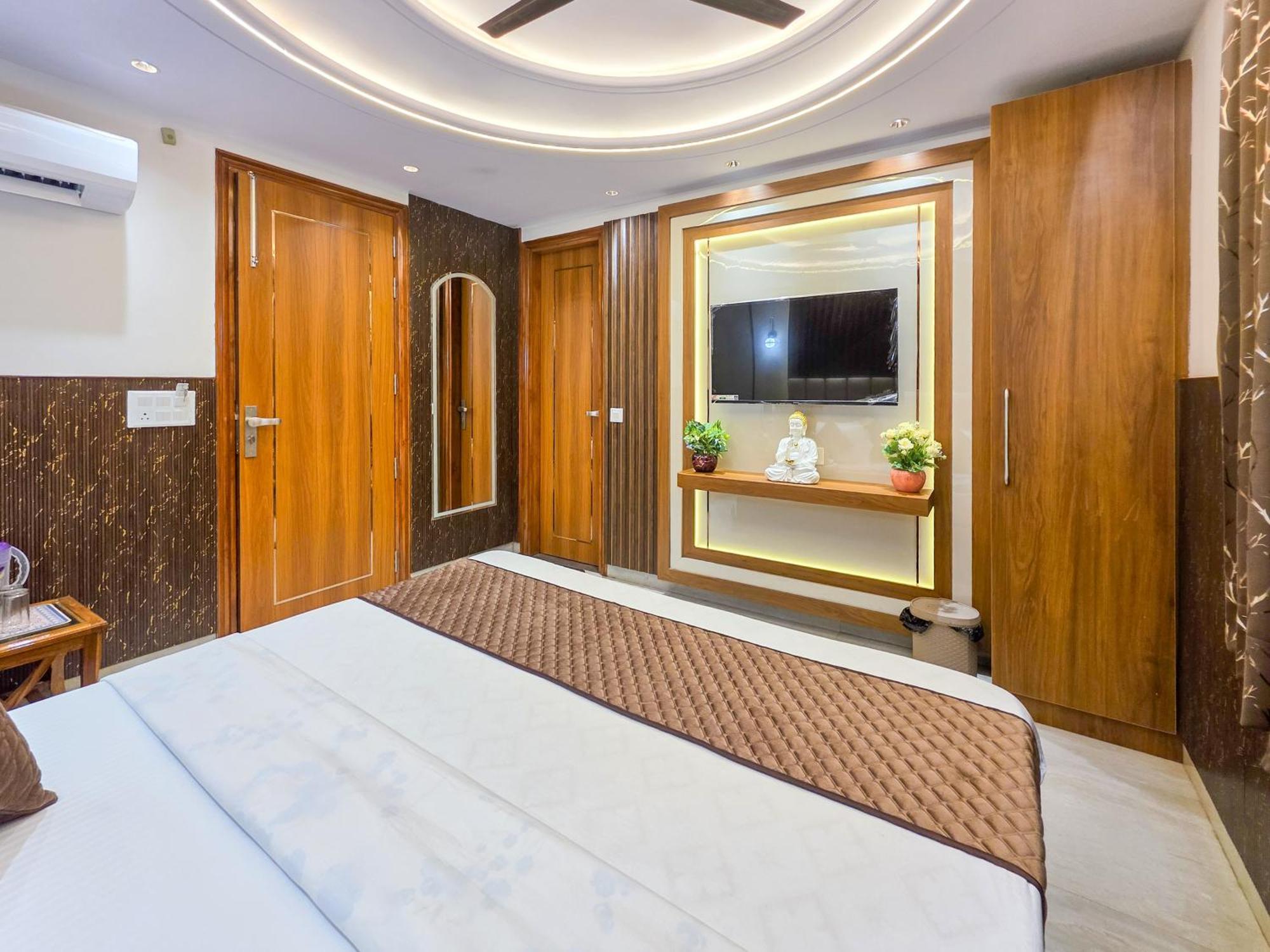 Delhi Delight Premium Panzió Új-Delhi Kültér fotó