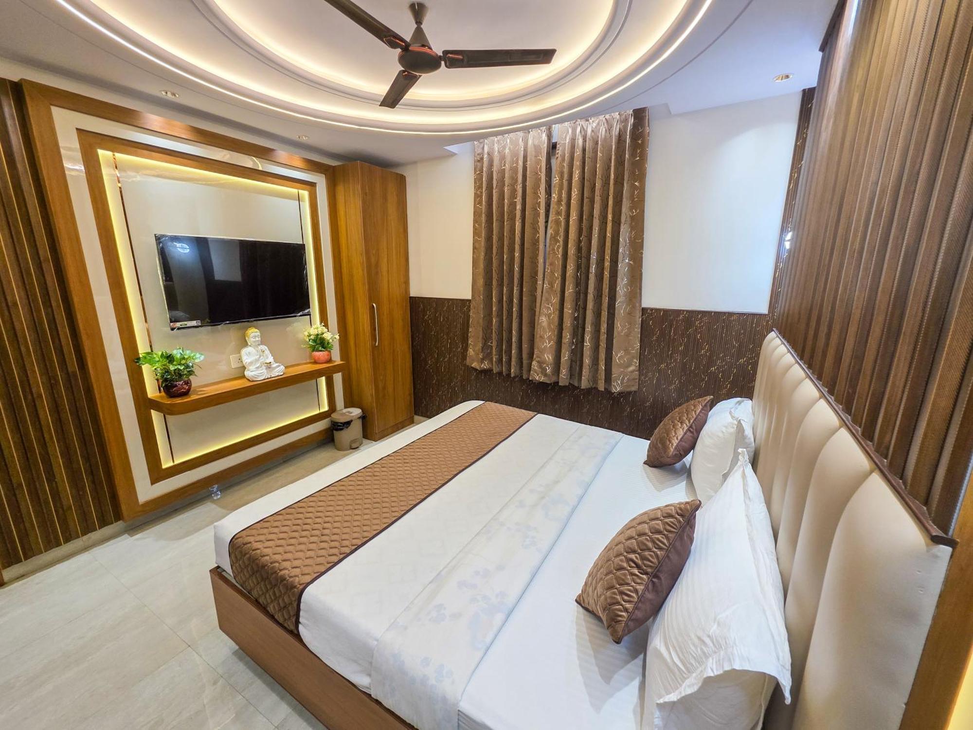 Delhi Delight Premium Panzió Új-Delhi Kültér fotó